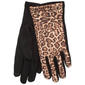 Womens Cuddl Duds Leopard Touch Screen Gloves - image 1