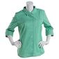 Womens Tommy Hilfiger Sport Gingham 3/4 Roll Tab Sleeve Shirt - image 1