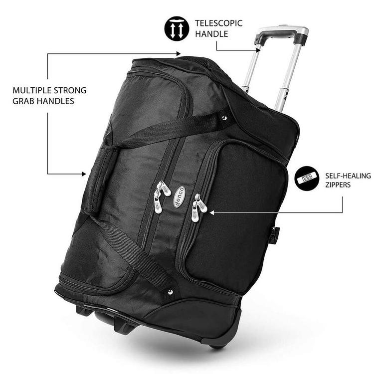 MOJO Philadelphia Eagles 22in. Wheeled Duffel Bag