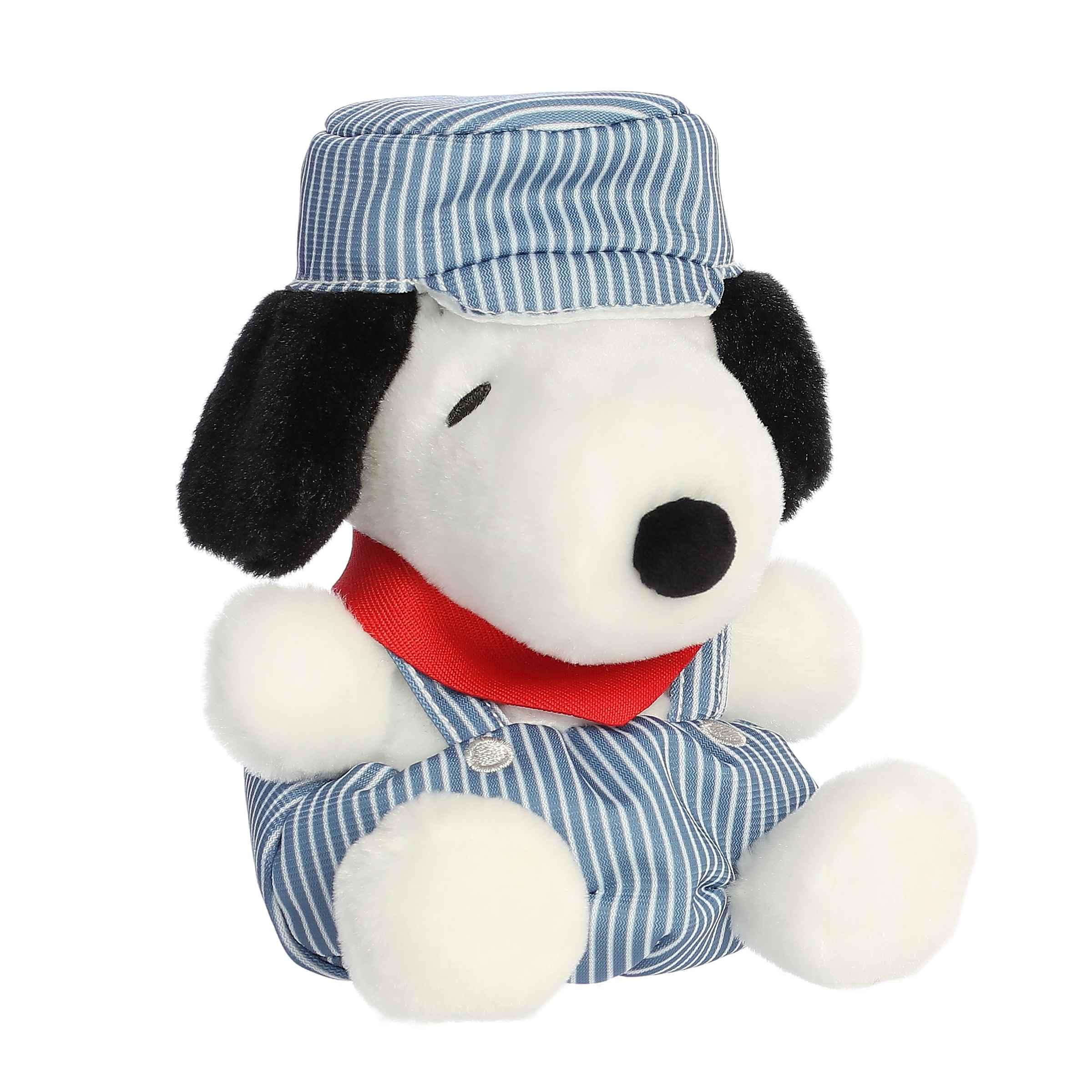 Palm Pals(tm) Snoopy Train Engineer Eco Friendly Beanie