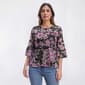 Plus Size Cocomo 3/4 Flounce Sleeve Lace Floral Blouse - image 1