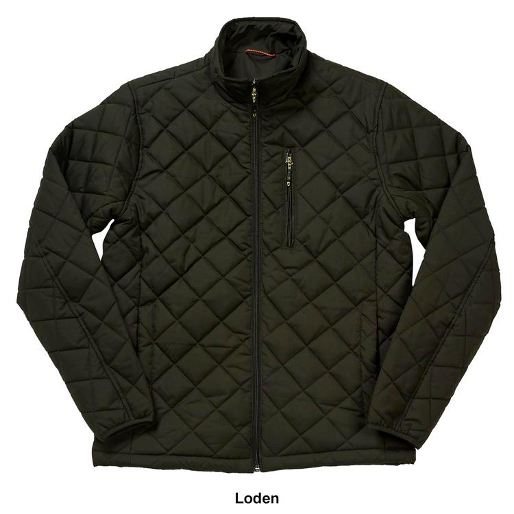 Mens Hawke & Co. Diamond Quilted Barn Jacket