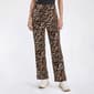 Womens Soho Apparel Zebra Drawstring Tie Wide Leg Pants - image 1