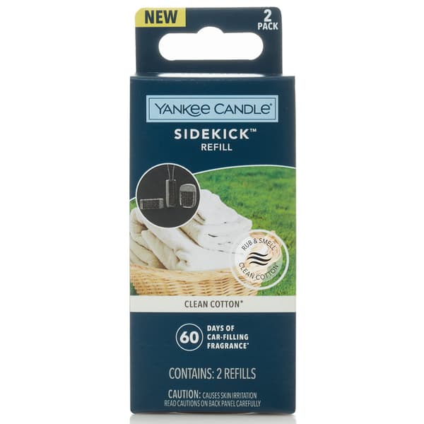 Yankee Candle(R) 2pk. Sidekick(R) Clean Cotton(R) Vent Clip Refills - image 
