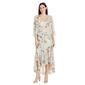 Womens R&M Richards V-Neck Floral Bolero Jacket Dress - image 1