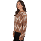 Plus Size Skye''s the Limit Wild Romance Zig Zag Textured Sweater - image 4