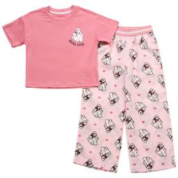 Girls Sincerely Jules 2pc. Short Sleeve Boo-Tiful Pajama Set