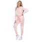 Womens White Mark 2pc. Tie-Dye Pants Set - image 2
