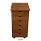 eccostyle™ Solid Bamboo 6 Drawer Rolling Cart - image 6