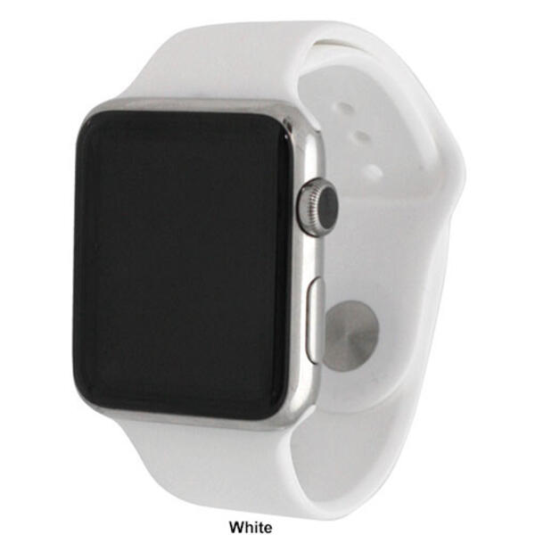 Unisex Olivia Pratt Solid Silicone Band Apple Watch