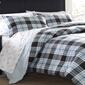 Eddie Bauer Lewis Plaid 180 Thread Count Reversible Comforter Set - image 3