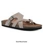 Womens White Mountain Graph Leather Sandals - image 10
