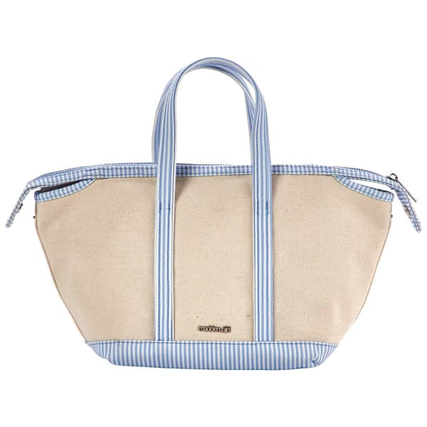 Madden Girl Embroidered Canvas Mini Tote
