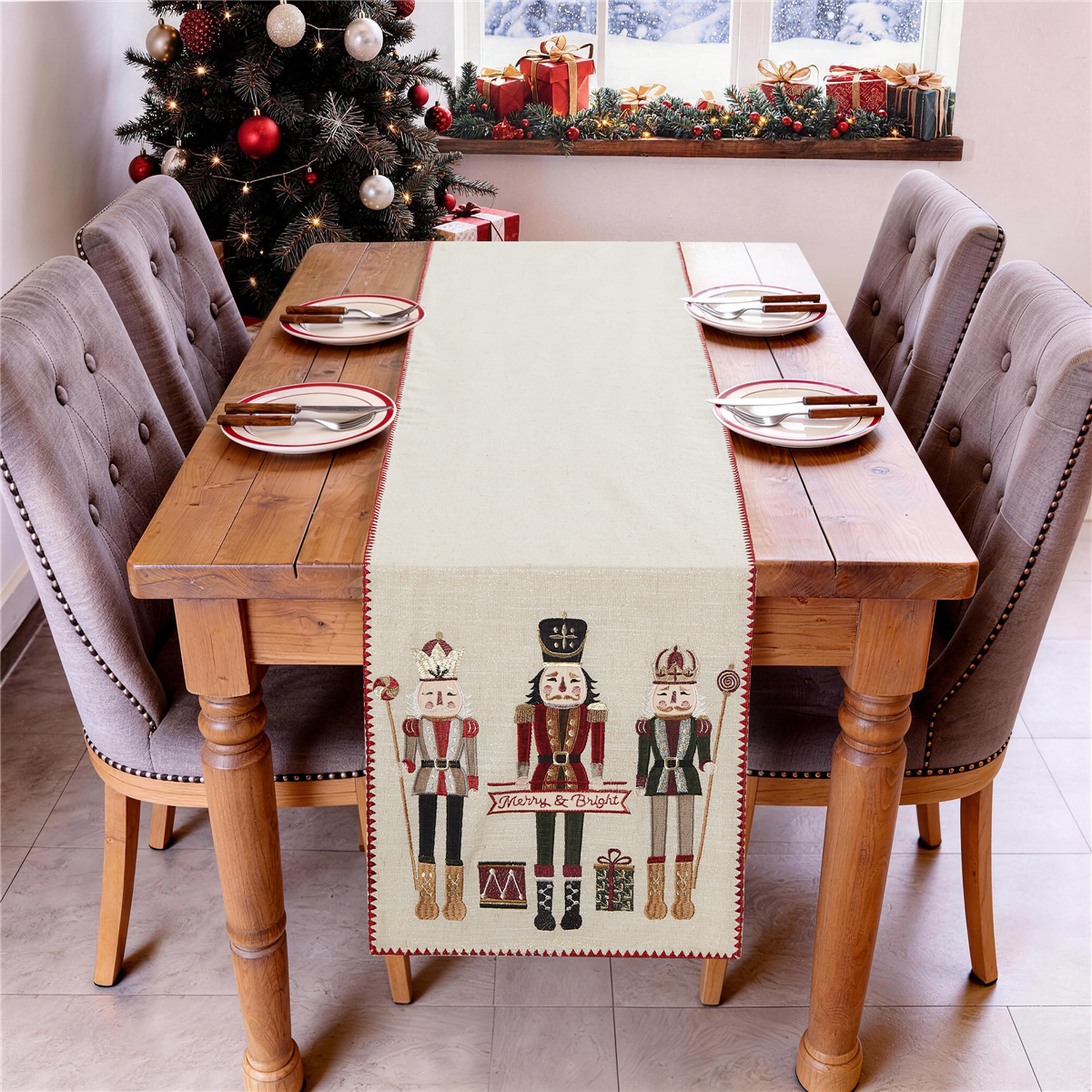 Avanti Nutcracker Trio Runner - 14x72