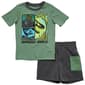 Boys (4-7) Jurassic Lenticular Short Sleeve Tee & Knit Shorts Set - image 1