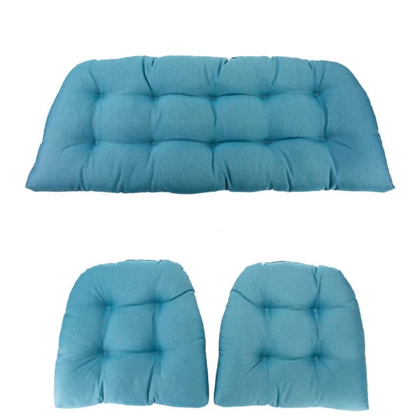Northlight Seasonal 3pc. Wicker Furniture Cushion Set