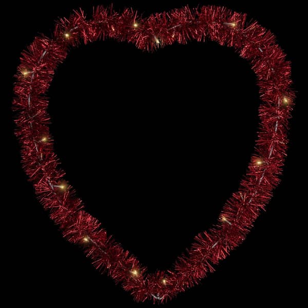 Northlight Seasonal LED Heart Valentine&#39;&#39;s Day Window Silhouette
