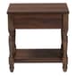 Baxton Studio Roden Transitional Dark Brown Nightstand - image 5