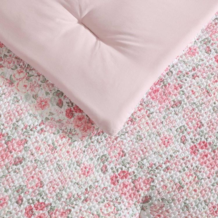 Laura Ashley Quartet 8pc. Microfiber Bed In A Bag