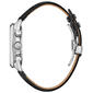 Mens Bulova Sutton Black Leather Strap Watch - 96B310 - image 2