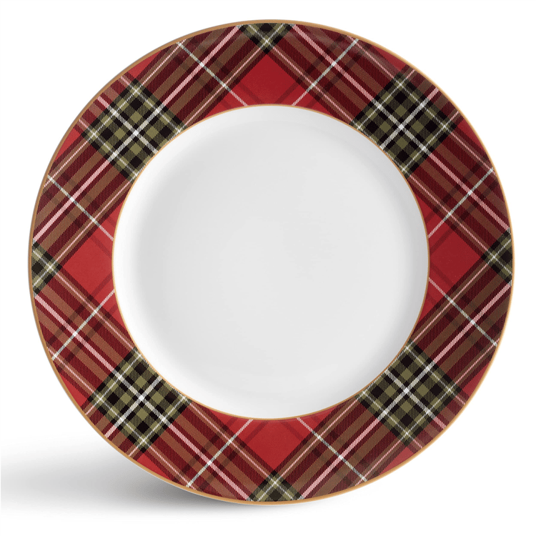 222 Fifth Wexford Red 12pc. Porcelain Dinnerware Set