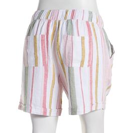 Womens da-sh Linen Shorts with Roll Cuff