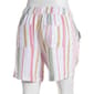 Womens da-sh Linen Shorts with Roll Cuff - image 2