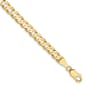 Gold Classics&#40;tm&#41; 5.25mm. 14k Open Concave Curb Bracelet - image 1