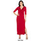 Womens 24/7 Comfort Apparel Fitted Maxi Dress - image 2
