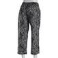 Plus Size Napa Valley 23in. Pull On Leaf Linen Capri Pants - image 2