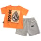 Baby Boy &#40;12-24M&#41; Volcom Short Sleeve Back Art Tee & Shorts Set - image 2