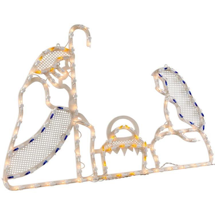 Northlight Seasonal 30in. Nativity Christmas Window Silhouette