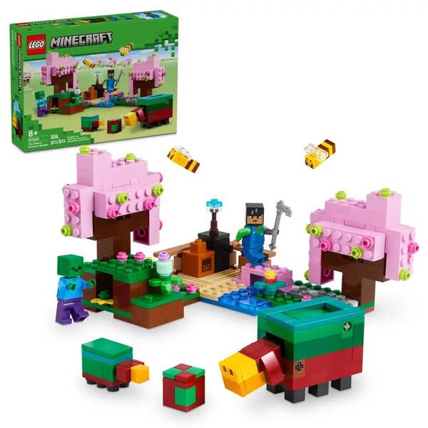 LEGO(R) Minecraft The Cherry Blossom Garden - image 