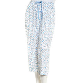 Plus Size HUE&#40;R&#41; Icy Margarita Printed Capri Pajama Pants