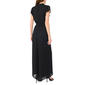 Womens MSK Flutter Sleeve Mock Neck Wide Leg Jumpsuit - image 2