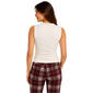 Juniors A. Byer Funnel Neck Side Ruch Tank Top - image 2