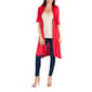 Womens 24/7 Comfort Apparel Half Sleeve Open Front Cardigan - image 1