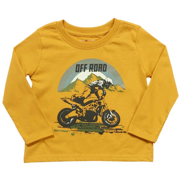 Toddler Boy Tales & Stories Off Road Long Sleeve Tee