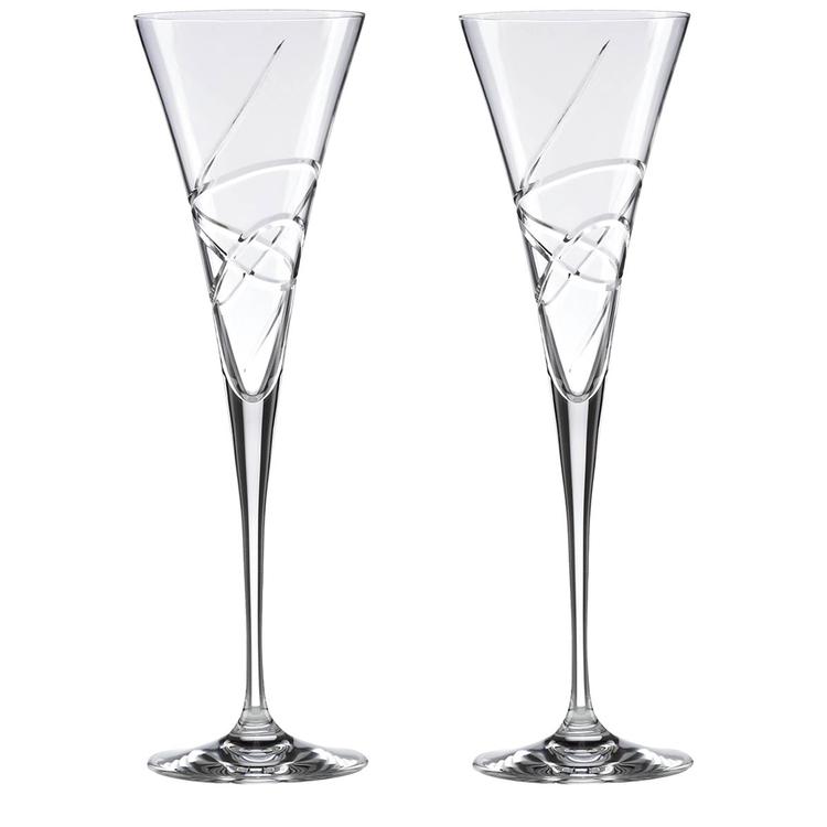 Lenox(R) Adorn(tm) 2pc. Toasting Flute Set