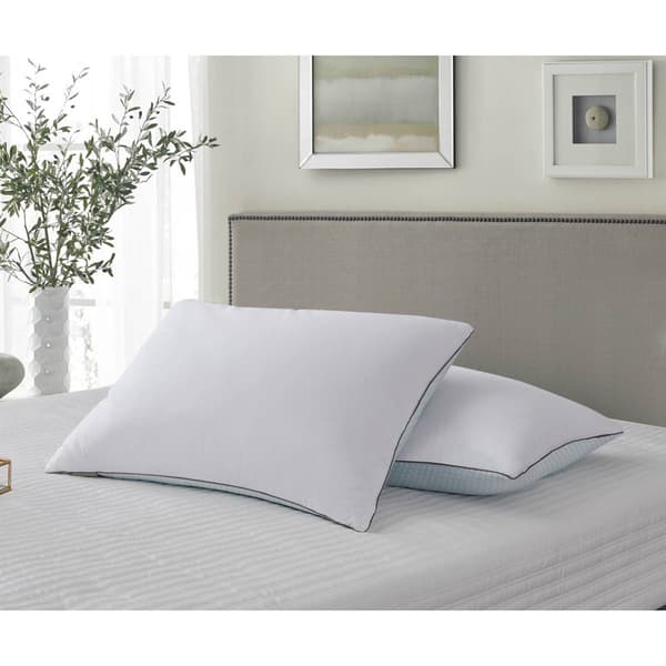 Kathy Ireland Summer-Winter Goose Feather Pillow - 2 Pack