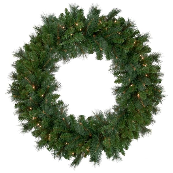 Northlight Seasonal 36in. Mixed Beaver Pine Christmas Wreath - image 