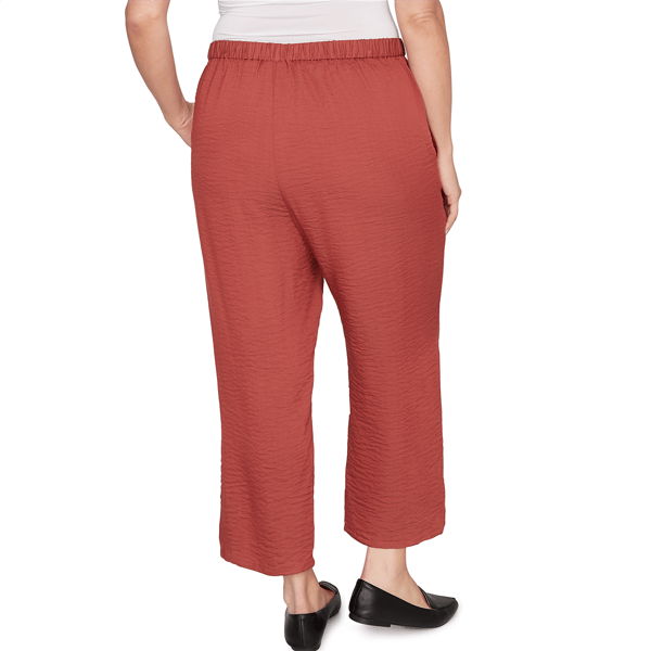 Plus Size Alfred Dunner Spice Market Wide Leg Pull On Pants