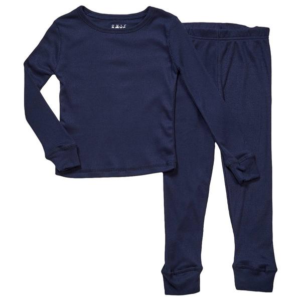 Boys (4-10) Only Boys® Just Chill Yummy 4pc. Pj Set - Grey/Navy