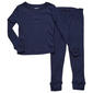 Boys (4-10) Only Boys® Just Chill Yummy 4pc. Pj Set - Grey/Navy - image 4
