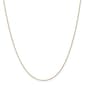 Unisex Gold Classics&#40;tm&#41; .8mm. 14k Diamond Cut Cable Chain Necklace - image 1