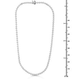 Nova Star® 2ctw. Lab Grown Diamond Sterling Silver Long Necklace