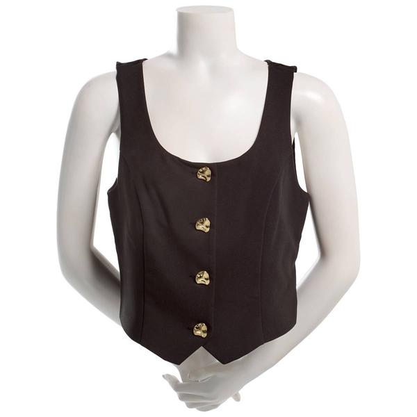 Juniors A. Byer Chunky Button Vest
