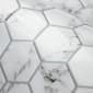 RoomMates&#174; Carrara Marble Hexagon Peel & Stick Backsplash - image 5