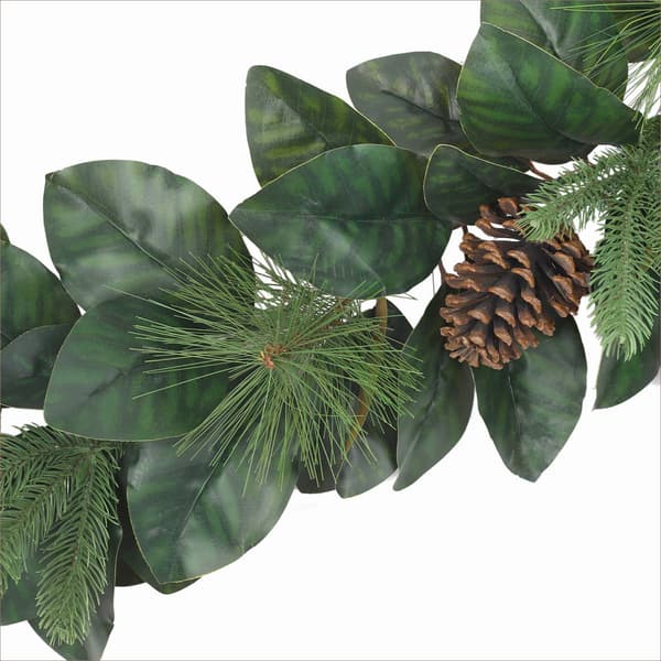 Puleo International 6ft. Garland with Magnolia Leaves
