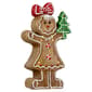 Northlight Seasonal 15.2in. LED Gingerbread Girl Christmas Figure - image 3
